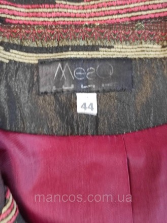 Женский костюм Mes бордовый с цветочным принтом пиджак и юбка 
Состояние: б/у, в. . фото 10