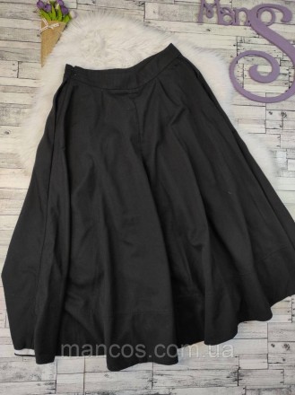 Женская юбка Calvin Klein черная миди 
Состояние: б/у, в идеальном состоянии
Про. . фото 2