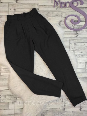 Женские брюки Primark черные пояс резинка 
Состояние: б/у, в отличном состоянии . . фото 2