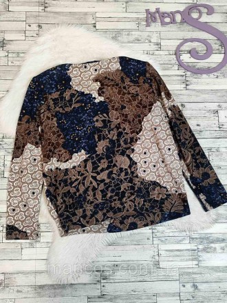 Женская трикотажная блуза Ulimex с цветочным принтом 
Состояние: б/у, в отличном. . фото 5