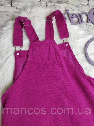 Вельветовый сарафан для девочки розовый 
Состояние: б/у, в отличном состоянии 
Р. . фото 5