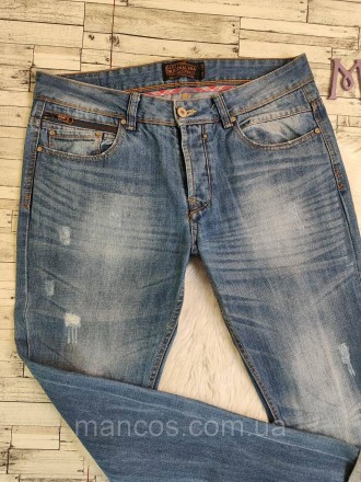 Мужские джинсы Alcott синие 
Состояние: б/у, в отличном состоянии 
Производитель. . фото 3