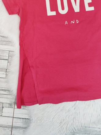 Детская футболка Zara розовая для девочки 
Состояние: б/у, в отличном состоянии . . фото 7