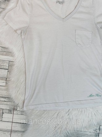 Детская футболка для девочки белая 
Состояние: б/у, в очень хорошем состоянии 
Р. . фото 7