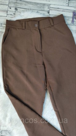 Женские брюки Irina коричневые 
Состояние: б/у, в отличном состоянии
Производите. . фото 3