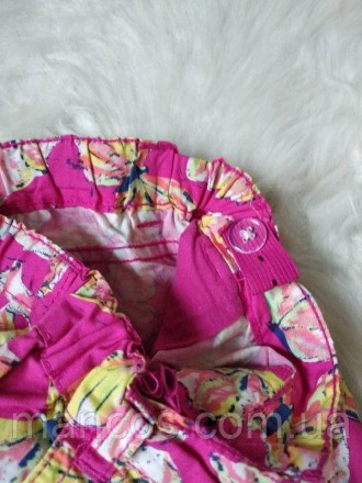 Летние шорты на девочку розовые с бабочками 
в идеальном состоянии 
Размер 1-2 г. . фото 5
