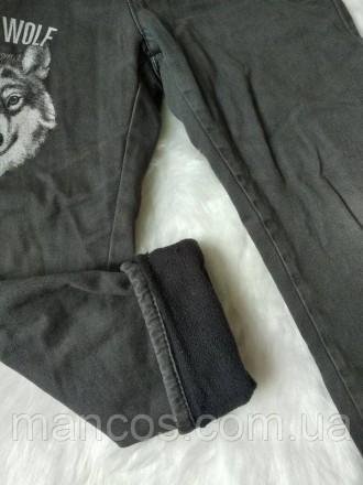 Утепленные джинсы с флисом на мальчика цвет хаки
в идеальном состоянии
Размер на. . фото 4