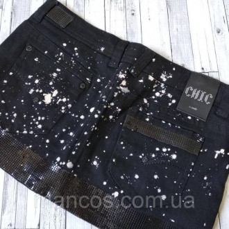Джинсовая юбка женская черная
в идеальном состоянии
Размер 46 (М)
Замеры:
длина . . фото 6
