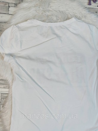 Женская белая футболка Van Girls 
Состояние: б/у, в отличном состоянии
Производи. . фото 6
