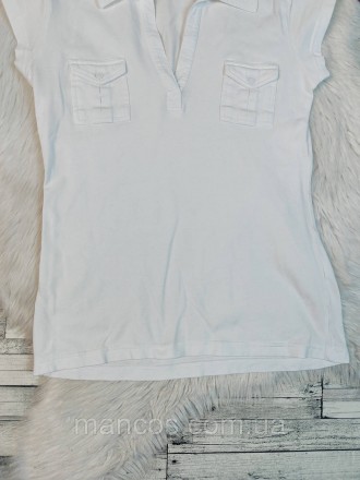 Женская белая футболка поло Atlantic 
Состояние: б/у, в отличном состоянии
Произ. . фото 4