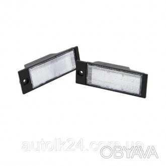 Штатная Led подсветка номера KIA
Характеристики:
1.18 ярких светодиодов SMD LED
. . фото 1