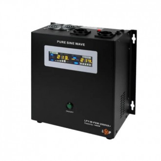 Источник бесперебойного питания LogicPower 24V LPY- W - PSW-2000VA+ (1400Вт)10A/. Киев. фото 1 Источник бесперебойного питания LogicPower 24V LPY- W - PSW-2000VA+ (1400Вт)10A/. Киев. фото 1