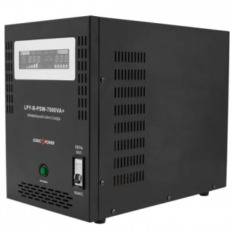 Источник бесперебойного питания LogicPower 48V LPY-B-PSW-7000VA+(5000Вт)10A/20A . Киев. фото 1 Источник бесперебойного питания LogicPower 48V LPY-B-PSW-7000VA+(5000Вт)10A/20A . Киев. фото 1