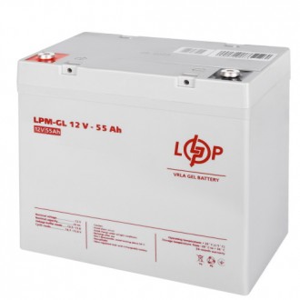 Аккумулятор для ИБП LogicPower LPM-GL 12V - 55 Ah. Киев. фото 1 Аккумулятор для ИБП LogicPower LPM-GL 12V - 55 Ah. Киев. фото 1