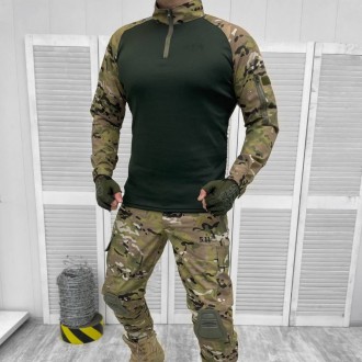 Военная форма ВСУ тактический костюм рубашка убакс и штаны с наколенниками
накол. . фото 2