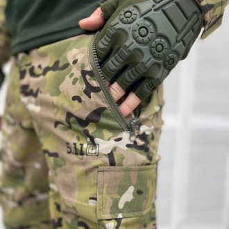 Військова форма ЗСУ тактичний костюм сорочка убакс та штани з наколінниками
нако. . фото 6