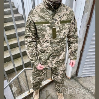 Мужской тактический костюм летний военный, комплект куртка пиксель + штаны, такт