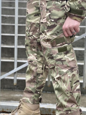 Чоловічий тактичний костюм літній військовий, комплект куртка мультикам + штани,. . фото 9