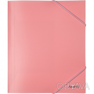 Папка на гумках А5+ Axent Pastelini пластикова, рожева 1514-10-A
 
В папках на р. . фото 1