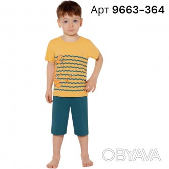 Піжама для хлопчика Baykar арт. 9663-364 - це комфортна модель, в якій немає зай. . фото 1