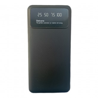 Power Bank 20000mAh повербанк з екраном і ліхтариком (Black) | Портативний зарядний пристрій. Київ. фото 1 Power Bank 20000mAh повербанк з екраном і ліхтариком (Black) | Портативний зарядний пристрій. Київ. фото 1