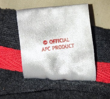 Футболка FC Arsenal London, официальный продукт, 32%-cotton, размер-S, длина-65с. . фото 6