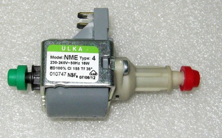 Довжина 77 мм
Вхід 5 мм
Вихід 6,5 мм

Насос (помпа)  NME Type 4 230-240V 16W. . фото 2