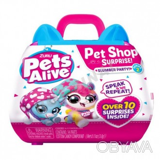 Інтерактивний ігровий набір PETS ALIVE серії "Pet Shop Surprise" S2 - ПОВТОРЮШКА. . фото 1