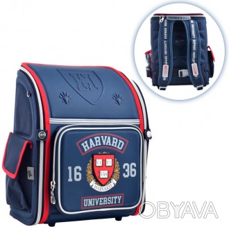 Рюкзак школьный каркасный 1 Вересня H-18 Harvard, 35*28*14.5
