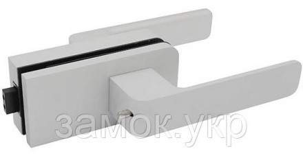 Дверная ручка с магнитным механизмом под WC (стекло-стекло) Wala B1 H4S32/SM1OM2. . фото 2