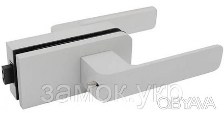 Дверная ручка с магнитным механизмом под WC (стекло-стекло) Wala B1 H4S32/SM1OM2. . фото 1