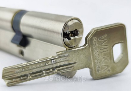 Цилиндровый механизм Wilka 3600 CARAT S3 ключ/ключ никель 
 
Wilka 3600 CARAT S3. . фото 2