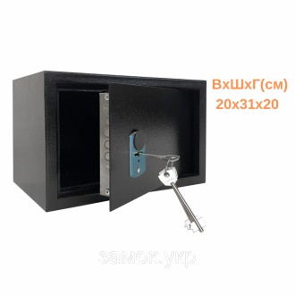 Мебельный сейф с сувальдным замком СМ-200 
 
СМ-200 - сейф для установки в мебел. . фото 2