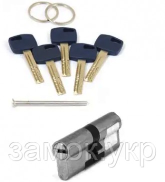 Пиновый цилиндр ключ-ключ APECS Premier XR-100 (50/50) никель 
 
Premier XR-100 . . фото 2