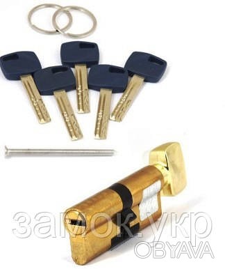 Пиновый цилиндр ключ-тумблер APECS Premier XR-70-C15-G 30/40С золото 
 
Premier . . фото 1
