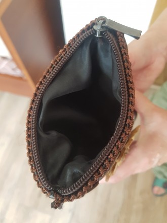 Дамская - молодежная, сумочка з натурального материала ручной работы. для девушк. . фото 4
