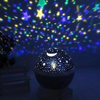 Круглий обертовий проектор зоряного неба Star Master Dream прекрасний подарунок . . фото 8