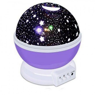 Круглий обертовий проектор зоряного неба Star Master Dream прекрасний подарунок . . фото 3