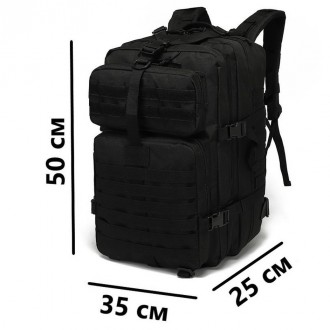 Туристический рюкзак трансформер 4 в 1 объемом 40 литров станет вашим надежным к. . фото 17