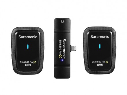 Радиосистема Saramonic Blink500 ProX Q4 Lightning (Blink500 ProX Q4)
Беспроводна. . фото 2