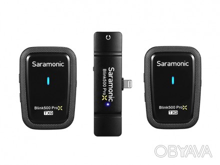 Радиосистема Saramonic Blink500 ProX Q4 Lightning (Blink500 ProX Q4)
Беспроводна. . фото 1