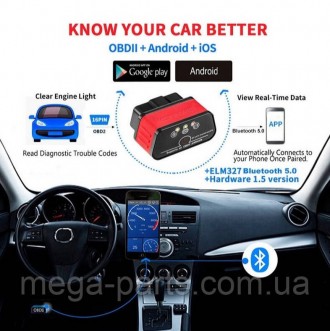 KONNWEI KW903 ELM327 Bluetooth 5.0 IOS Android Windows
Адаптер KONNWEI OBD II — . . фото 7