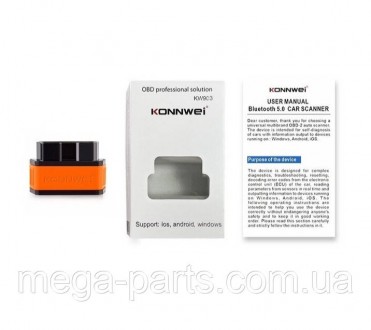KONNWEI KW903 ELM327 Bluetooth 5.0 IOS Android Windows
Адаптер KONNWEI OBD II — . . фото 9
