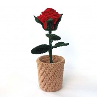 "Вечный цветок" / "Красная роза"
Декоративный цветок "Красная роза" – это изящны. . фото 5
