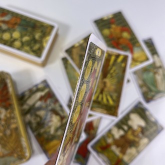 Продам колоду карт Таро Арт Нуво - коллекционное издание, в жестяной коробочке с. . фото 6