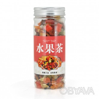 Китайский цветочно - фруктовый чай (персик, ананас, виноград, яблоко), 180