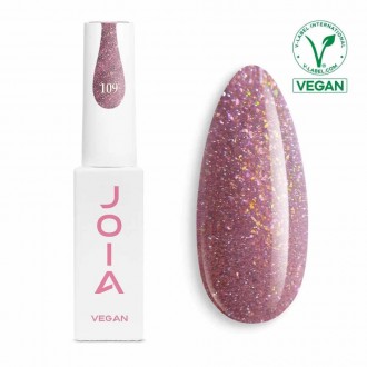 
Гель-лак 109 JOIA vegan - эффектный цвет гель-лака, густо насыщенный рефлективн. . фото 2