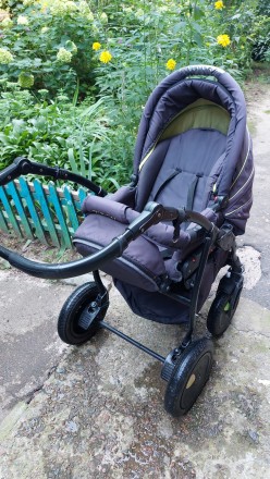 Продам универсальную (2 в 1) детскую коляска ZIPPY (Литва). Натуральный материал. . фото 3