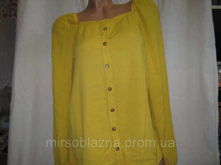  Модная и стильная летняя женская блуза Select б/у (сэконд-хенд). Ткань 100% вис. . фото 3