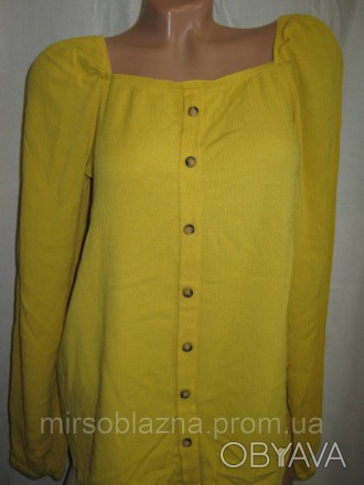  Модная и стильная летняя женская блуза Select б/у (сэконд-хенд). Ткань 100% вис. . фото 1
